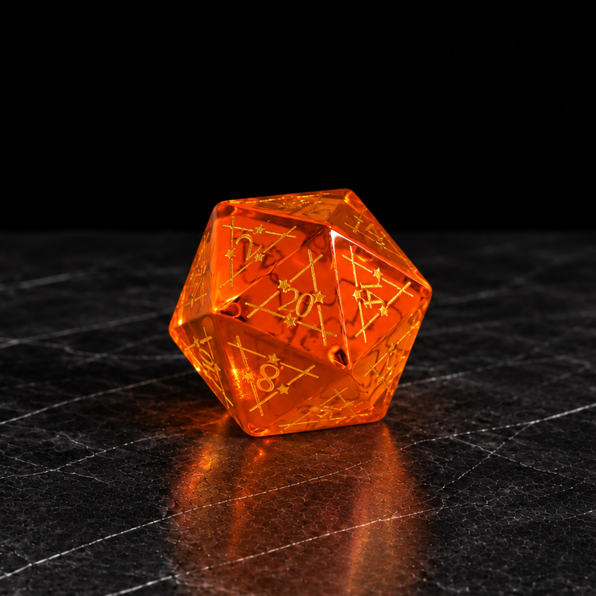 Emberglass Prophecy - Gemstone Dice Set - image 2