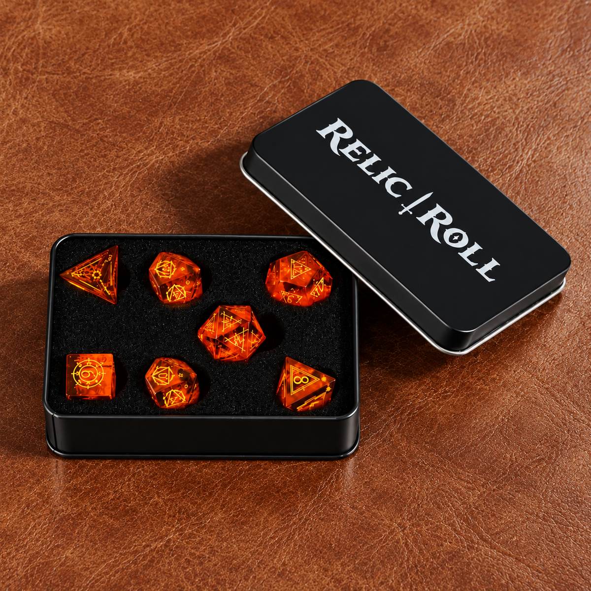 Emberglass Prophecy - Gemstone Dice Set - image 5