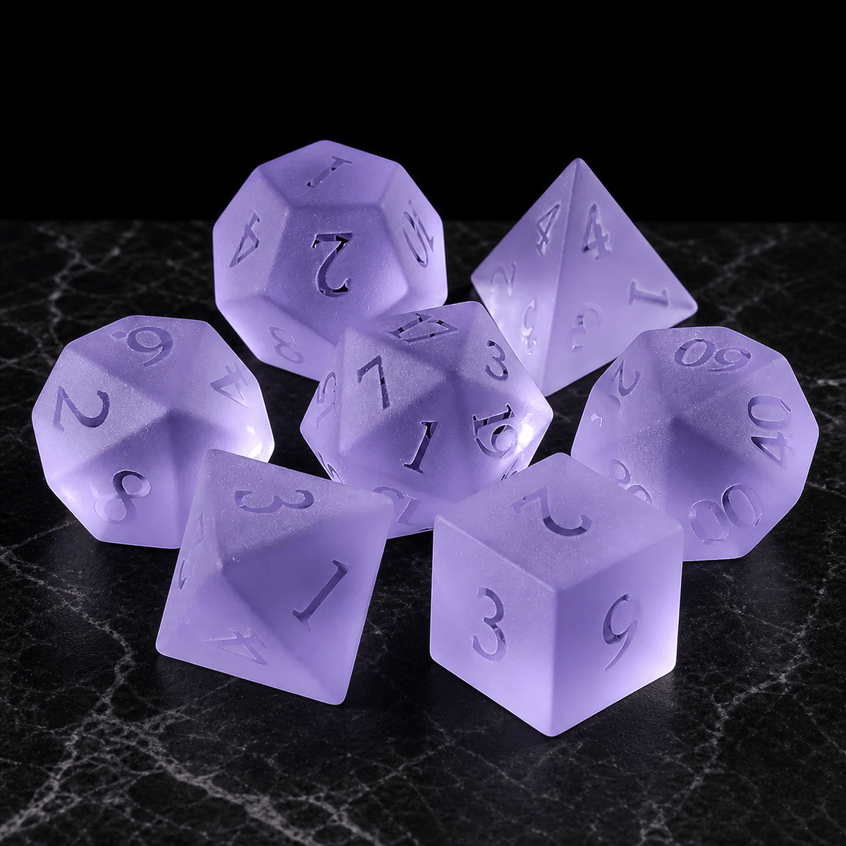 Lavender Silence - standing set