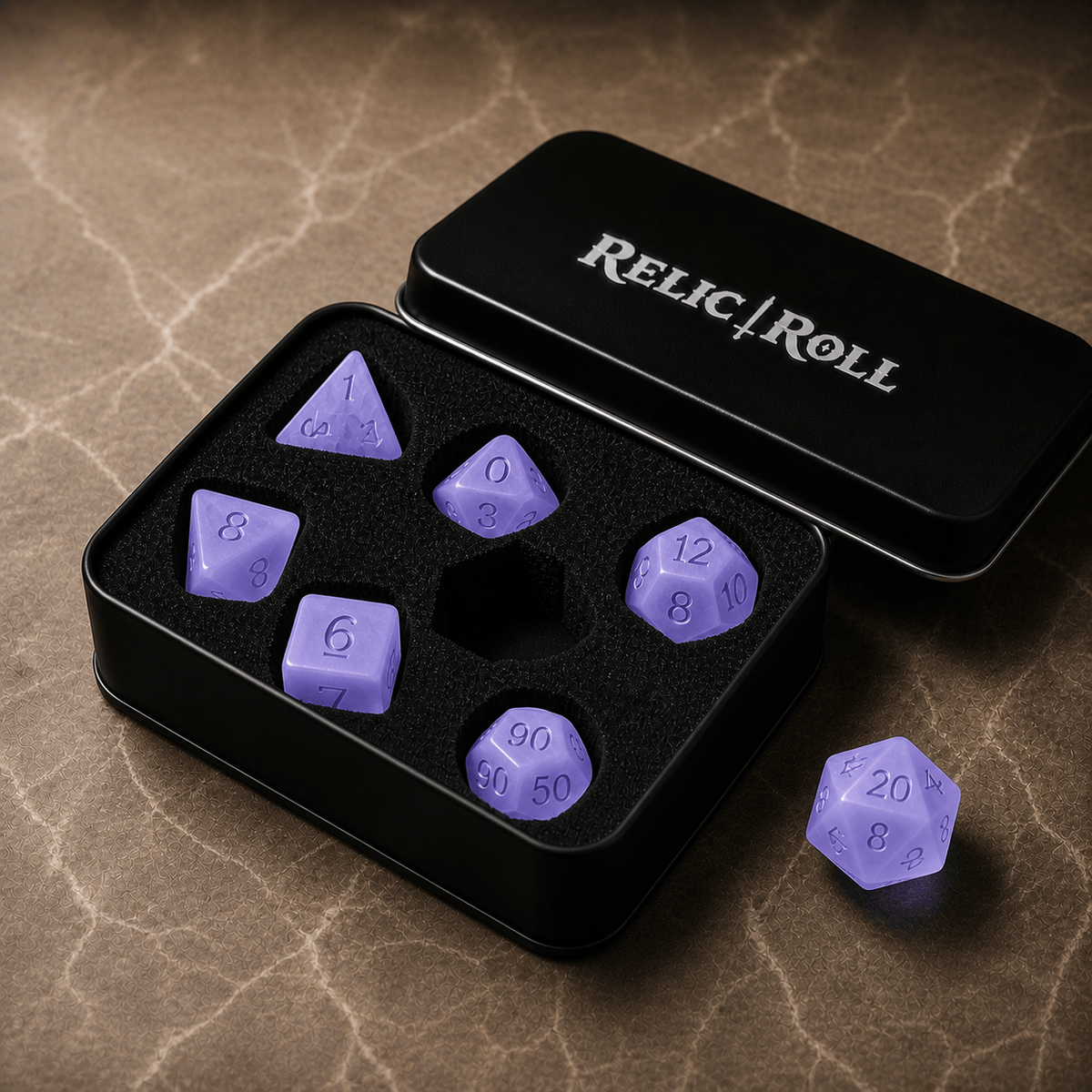 Lavender Silence - Relic Roll packaging