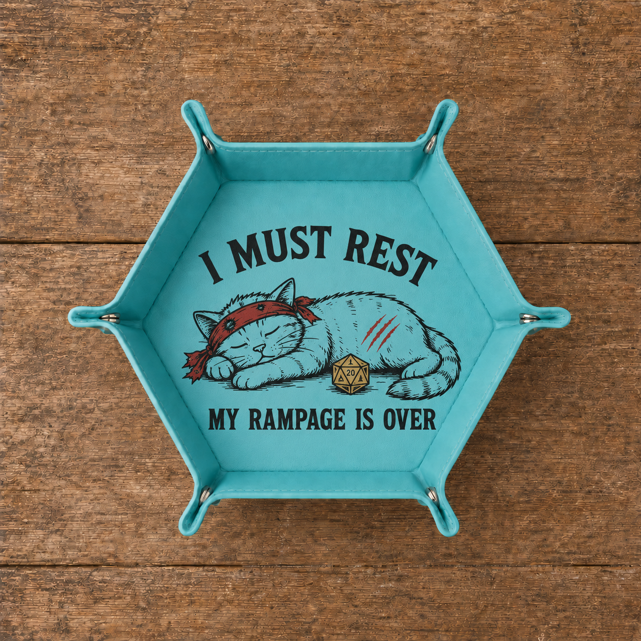 I must rest - DICE TRAY