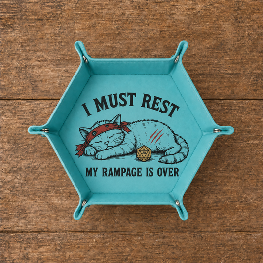 I must rest - DICE TRAY