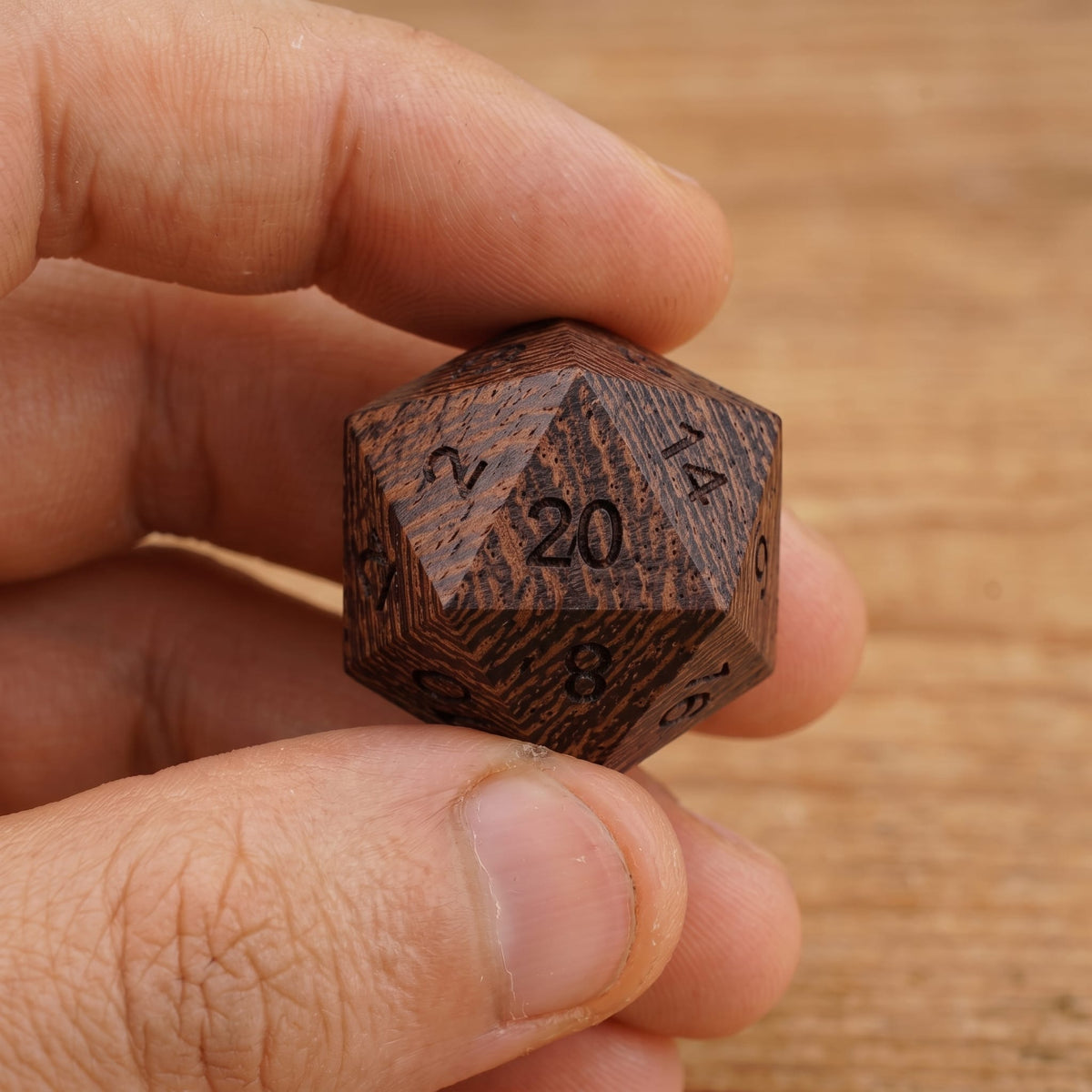 Wild Grain - Wood Dice Set Wild Grain - Wood Dice Set