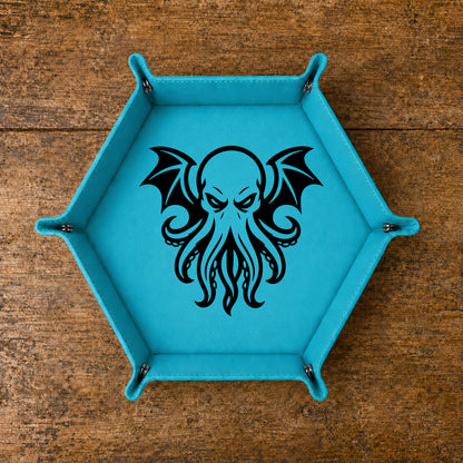 Winged Cthulhu Sigil - DICE TRAY