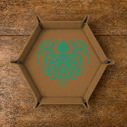 Celtic Cthulhu Emblem - DICE TRAY