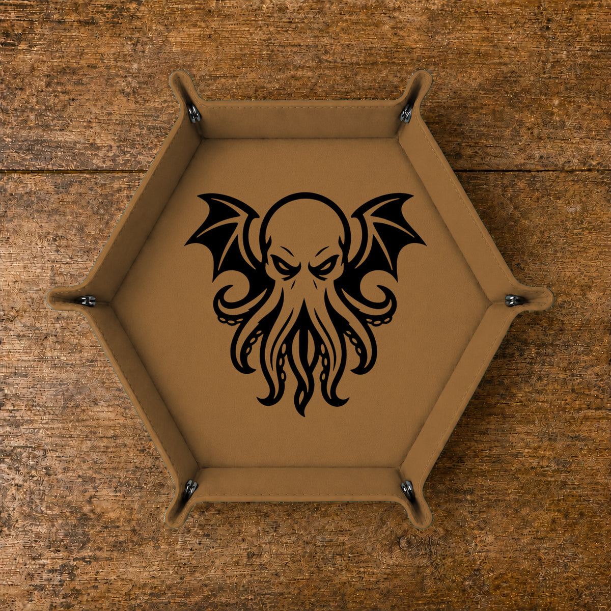 Winged Cthulhu Sigil - DICE TRAY
