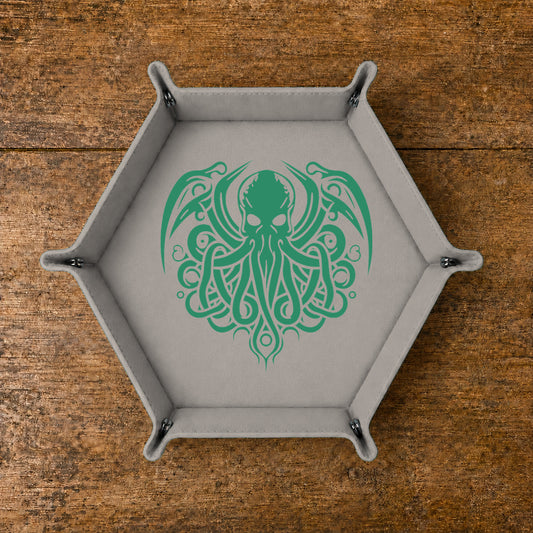 Celtic Cthulhu Emblem - DICE TRAY