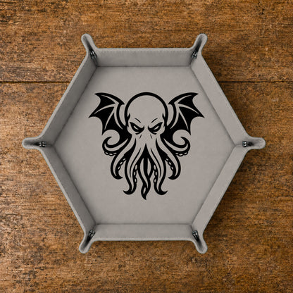 Winged Cthulhu Sigil - DICE TRAY
