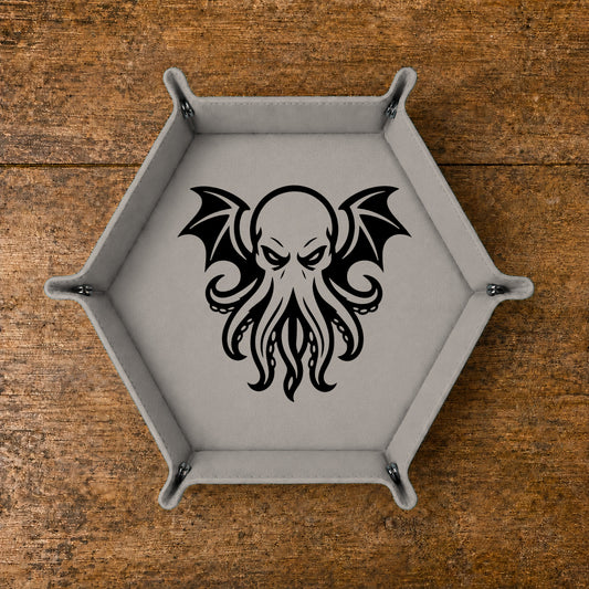 Winged Cthulhu Sigil - DICE TRAY