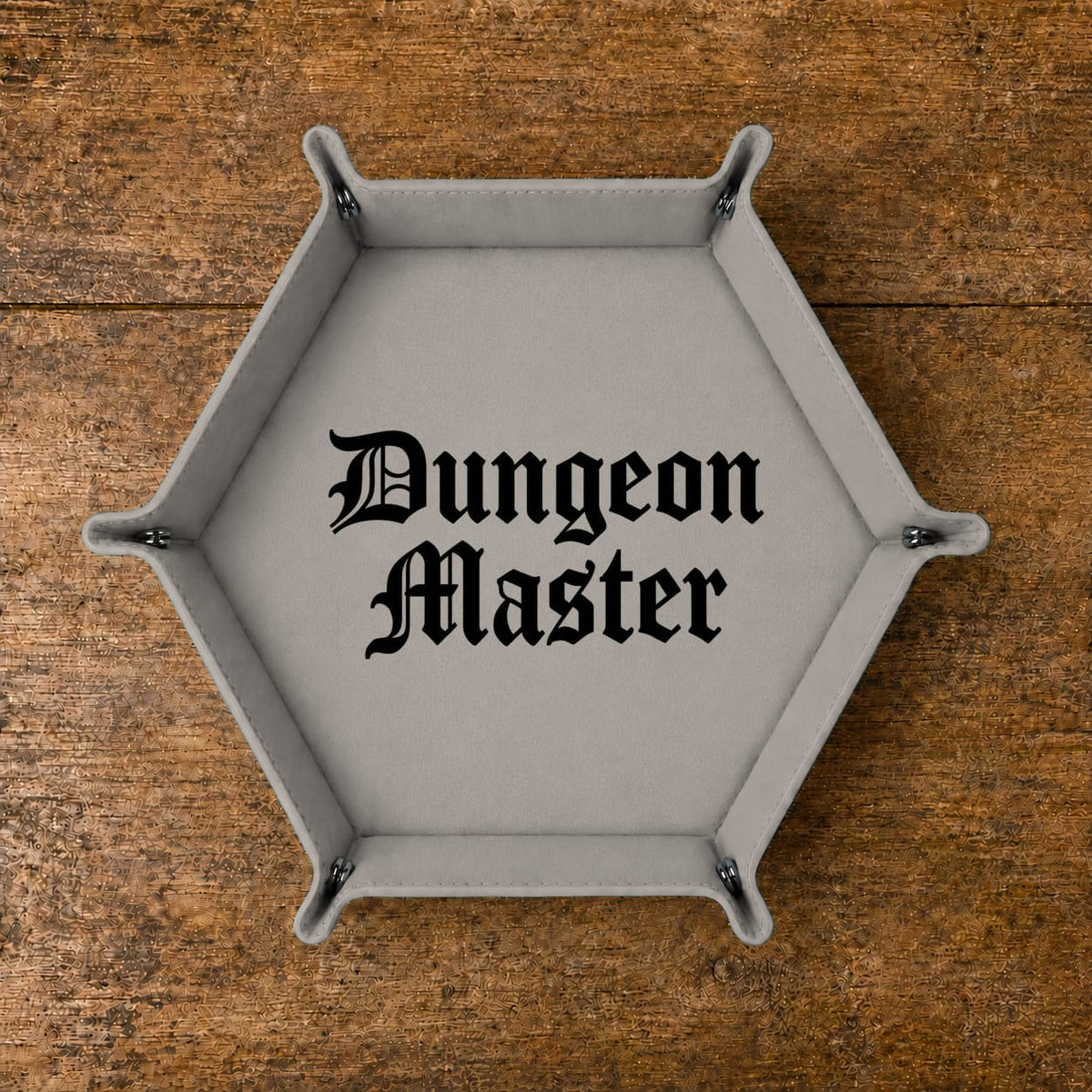 Gothic Dungeon Master - DICE TRAY Gothic Dungeon Master Dice Tray | Foldable PU Leather D&D Tray