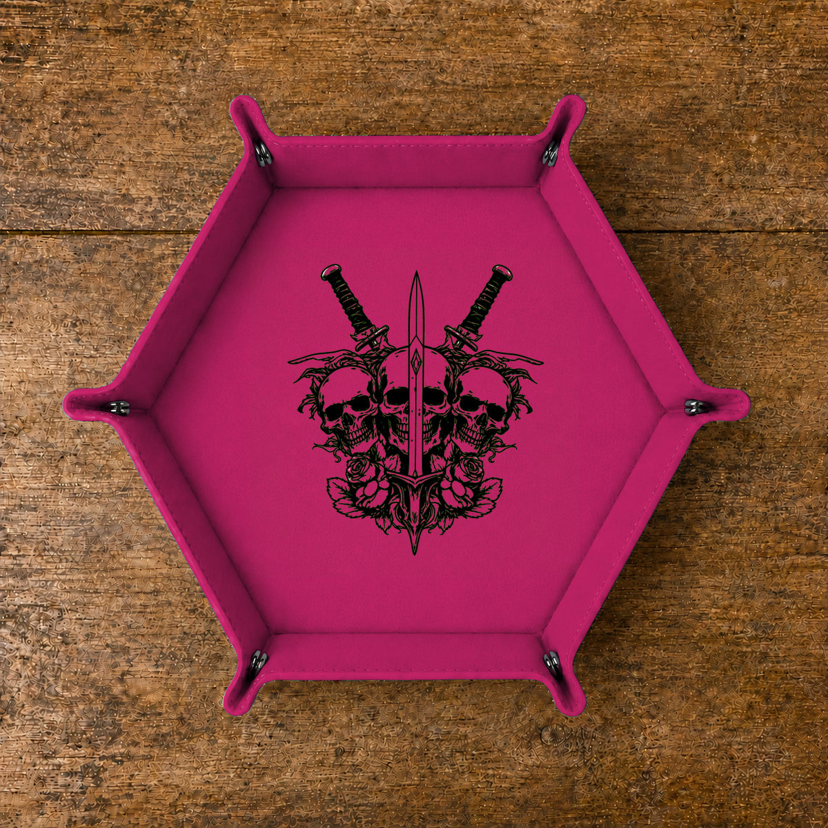 Skulls And Swords Dark Crest - DICE TRAY