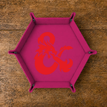 Dragon Ampersand RPG Emblem - DICE TRAY