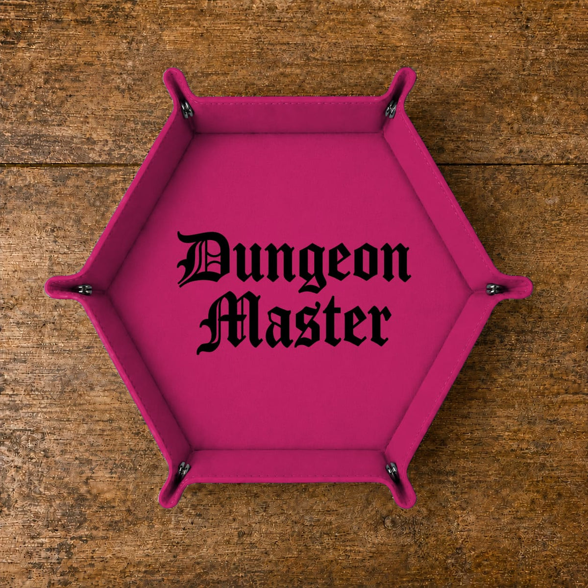 Gothic Dungeon Master - DICE TRAY Gothic Dungeon Master Dice Tray | Foldable PU Leather D&D Tray