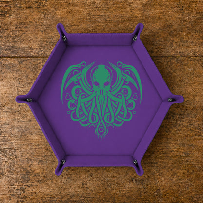 Celtic Cthulhu Emblem - DICE TRAY