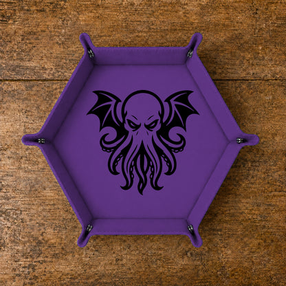 Winged Cthulhu Sigil - DICE TRAY