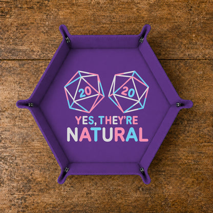 Natural 20 Critical Hit Pair - DICE TRAY