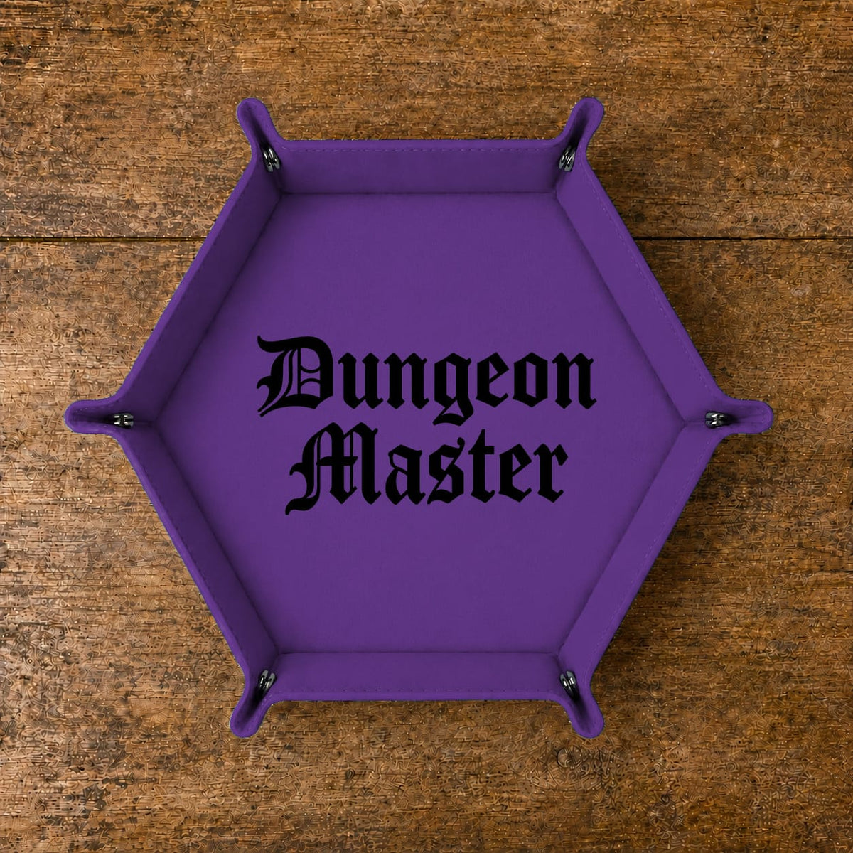 Gothic Dungeon Master - DICE TRAY Gothic Dungeon Master Dice Tray | Foldable PU Leather D&D Tray
