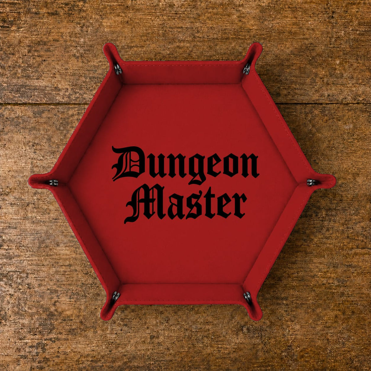 Gothic Dungeon Master - DICE TRAY Gothic Dungeon Master Dice Tray | Foldable PU Leather D&D Tray