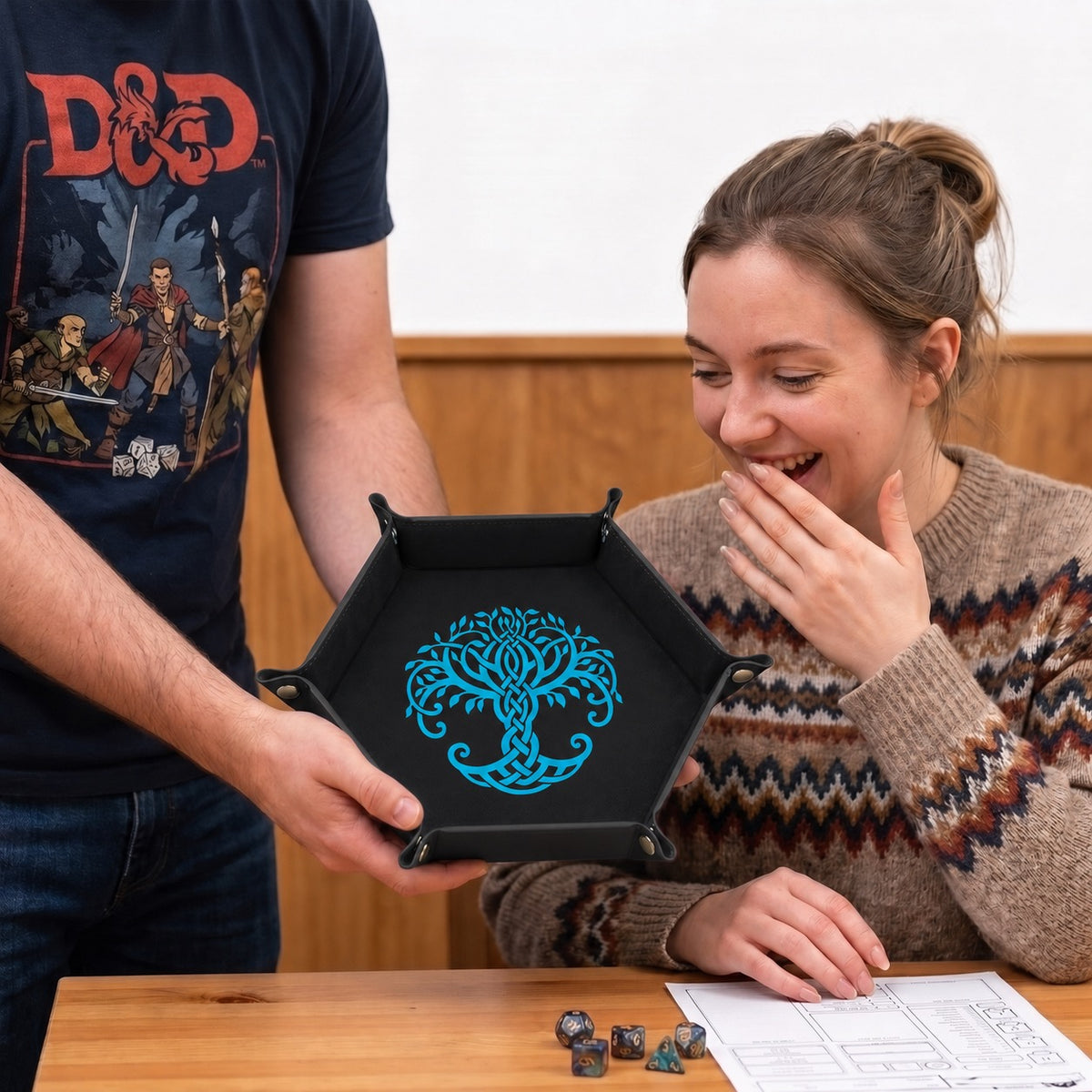 Celtic Tree Of Life - DICE TRAY