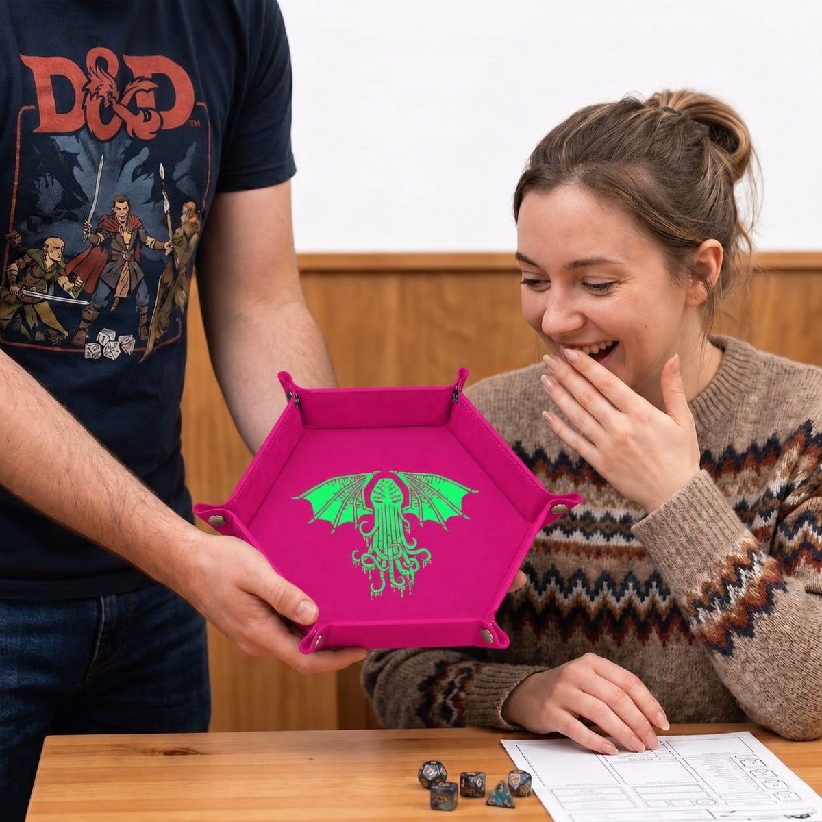 Winged Cthulhu Rising - DICE TRAY