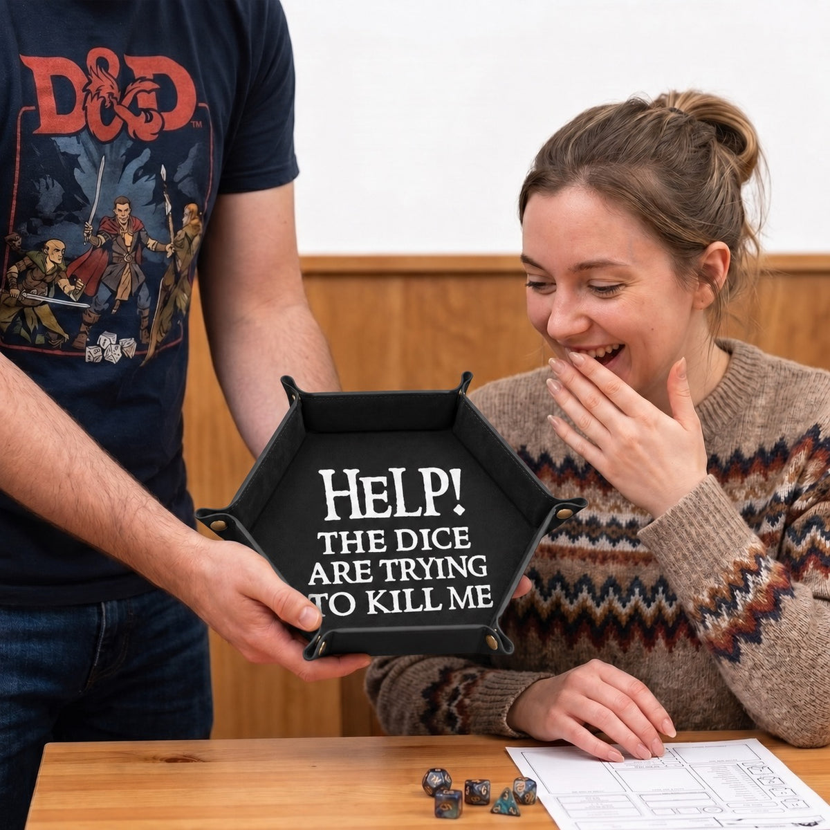 The Dice Are Trying To Kill Me - DICE TRAY