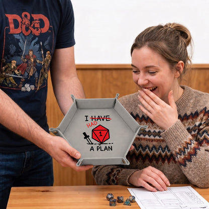 I Had A Plan Natural One - DICE TRAY