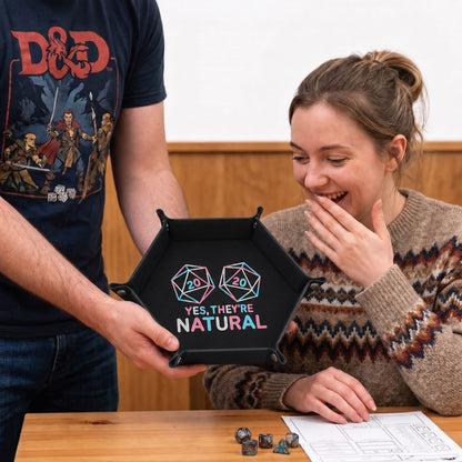 Natural 20 Critical Hit Pair - DICE TRAY