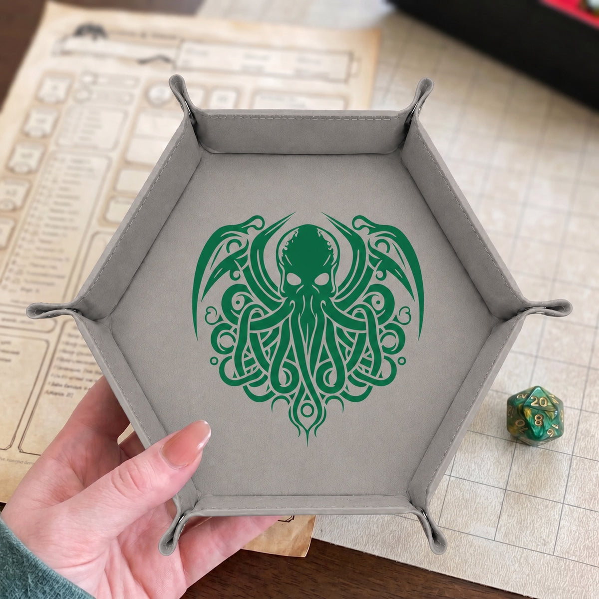 Celtic Cthulhu Emblem - DICE TRAY