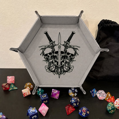 Skulls And Swords Dark Crest - DICE TRAY