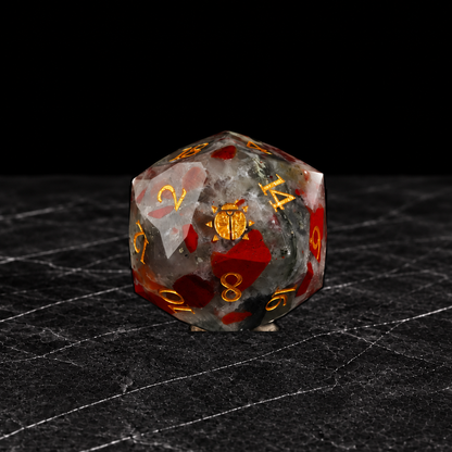 Scarab's Benediction - Gemstone Dice Set - image 2