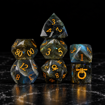 Ring of the Deep - Gemstone Dice Set - image 1