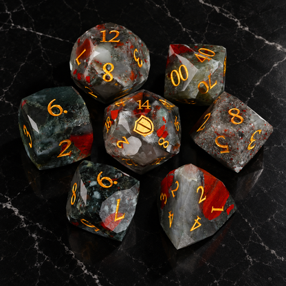 Emberblood Citadel - Gemstone Dice Set - image 4