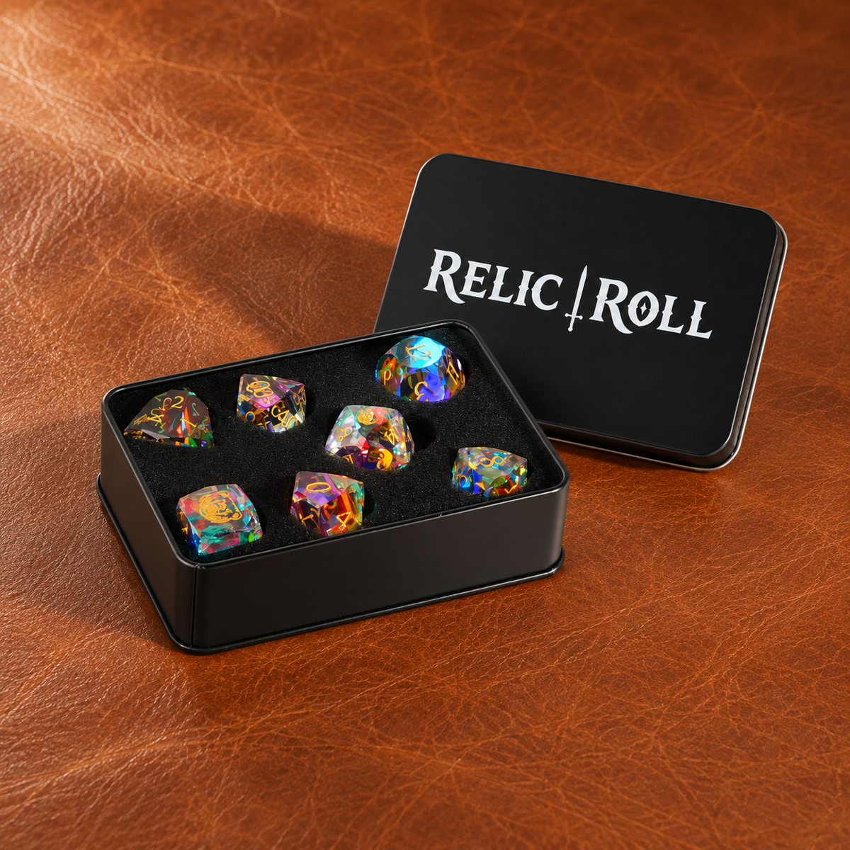 Chromatic Familiar - Gemstone Dice Set - image 5