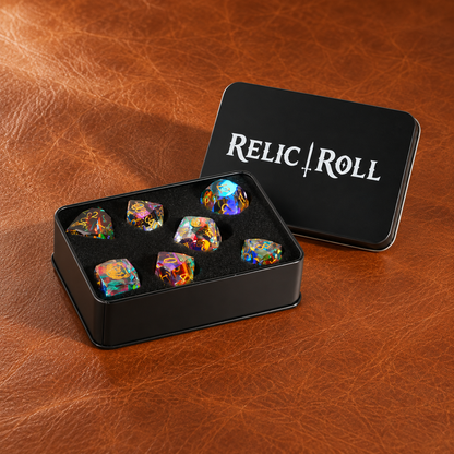 Chromatic Familiar - Gemstone Dice Set - image 5