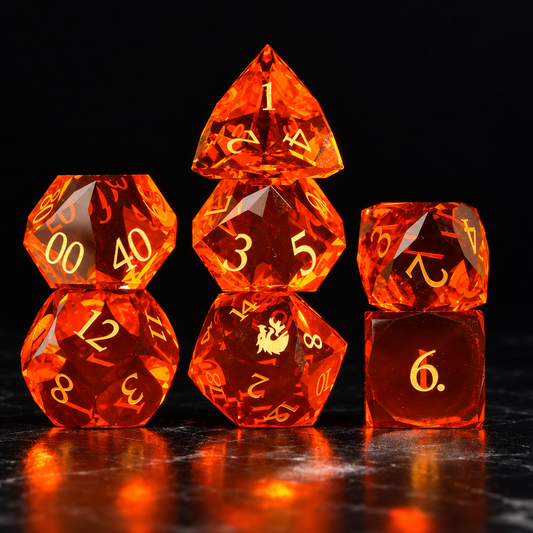 Phoenix Crucible - Gemstone Dice Set - image 1