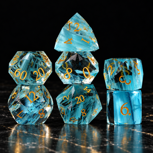 Stormwoven Atlas - Gemstone Dice Set - image 1