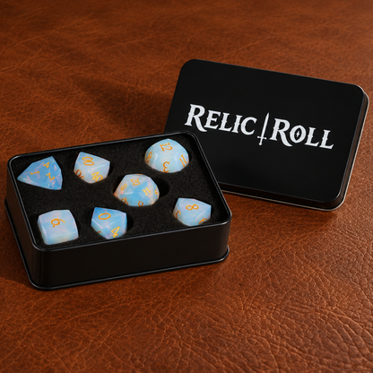 Cloudlight Reliquary - Gemstone Dice Set - image 5