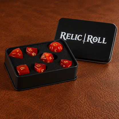 Crimson Vow - Gemstone Dice Set - image 5