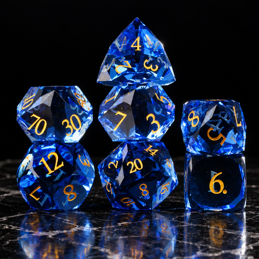 Tidebound Oracle - Gemstone Dice Set - image 1