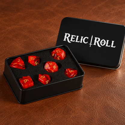 Infernal Heart - Gemstone Dice Set - image 5