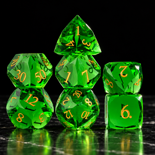 Verdant Crown - Gemstone Dice Set - image 1