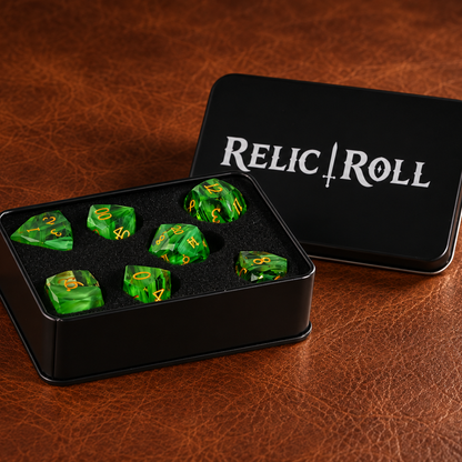 Verdant Crown - Gemstone Dice Set - image 5