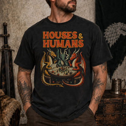 Houses & Humans - DnD T-Shirt D&D lifestyle image
