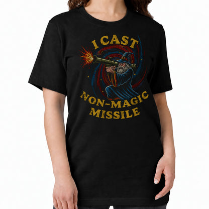 I Cast Non-Magic Missile - DnD T-Shirt women fit image