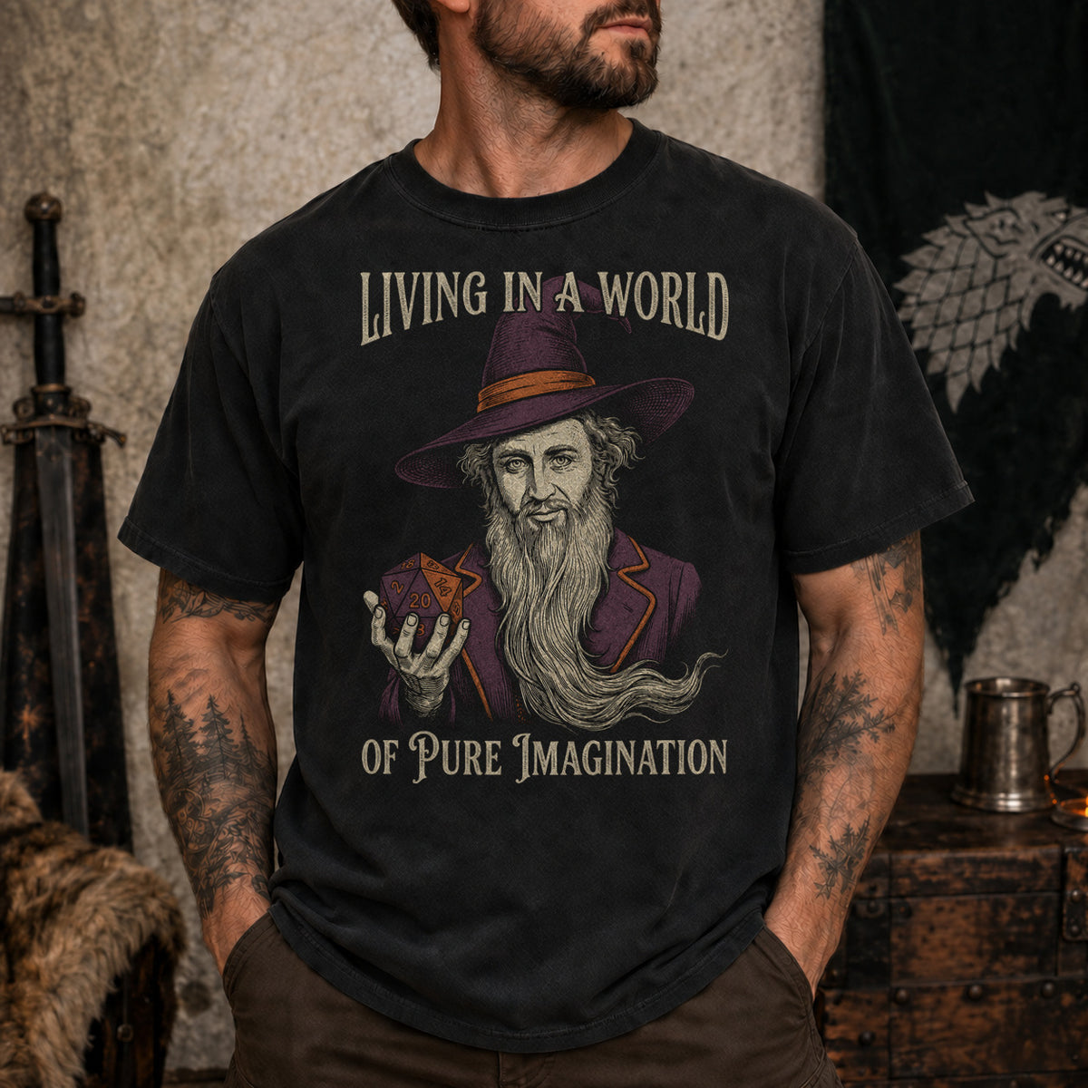 Pure Imagination - DnD T-Shirt D&D lifestyle image
