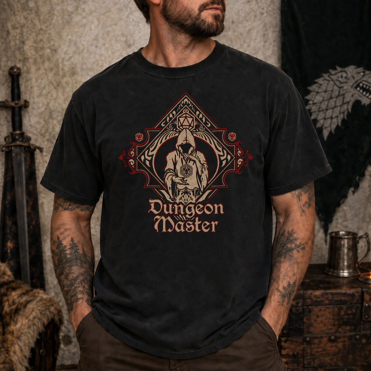 Dungeon Master - DnD T-Shirt D&D lifestyle image