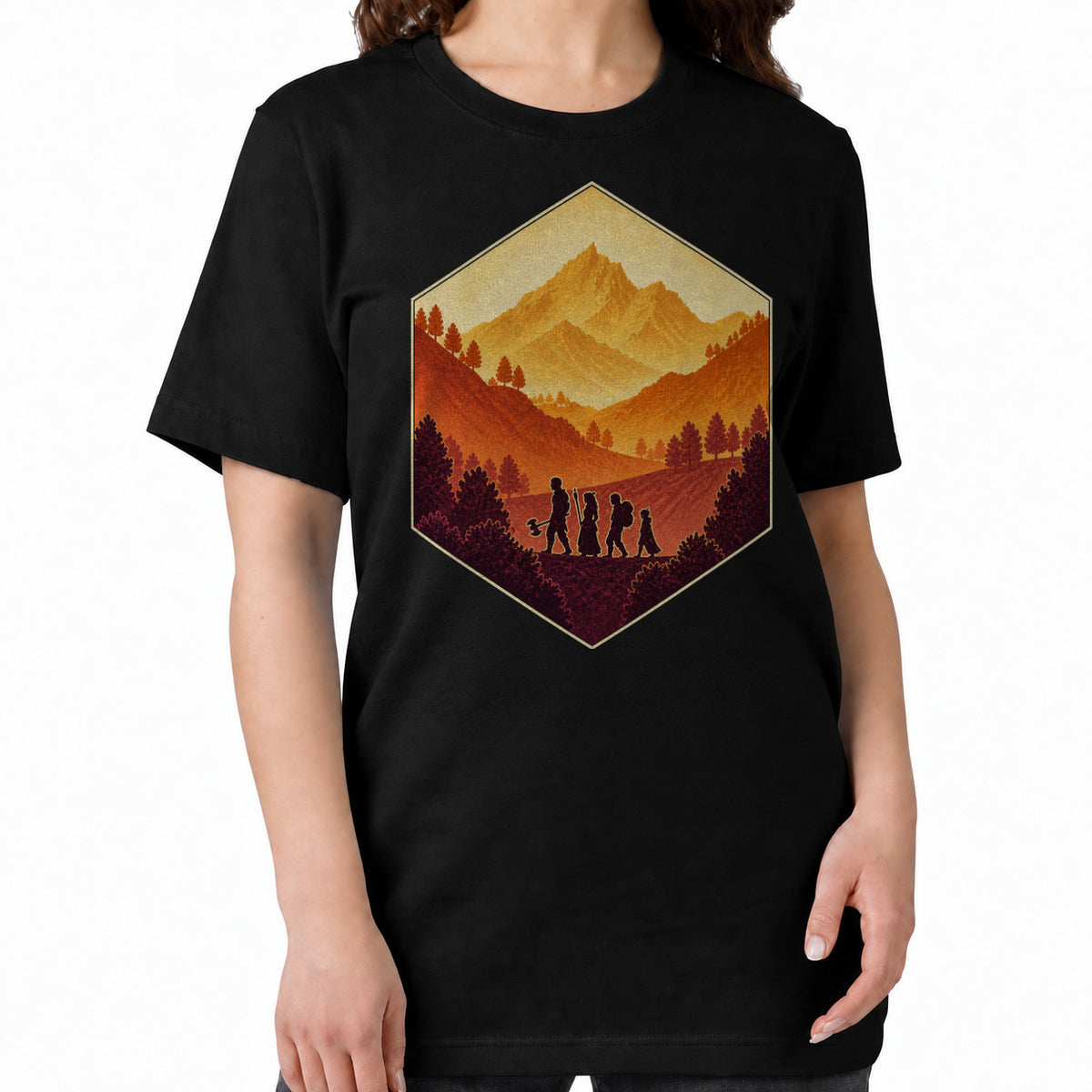 The Adventure Party - DnD T-Shirt women fit image
