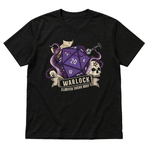 Eldritch Sugar Baby - DnD T-Shirt main product image on white background