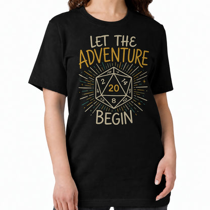 Let the Adventure Begin - DnD T-Shirt women fit image