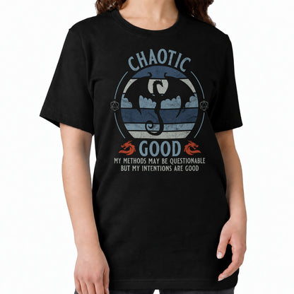 Chaotic Good - DnD T-Shirt women fit image